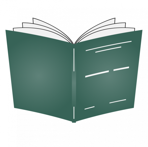 Pevná knižní vazba A4 - základní barvy - Barva desek: Zelená, Barva potisku: Bílá
