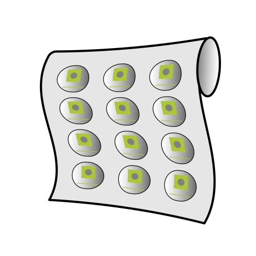 PVC samolepky - kulaté