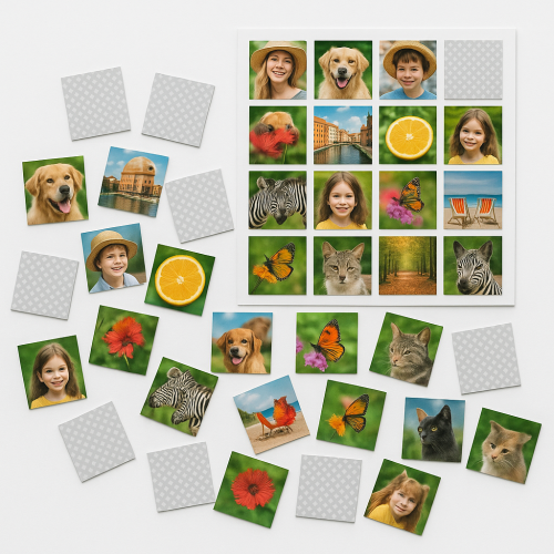 Tisk pexesa z vlastních fotografií - ilustrační obrázek