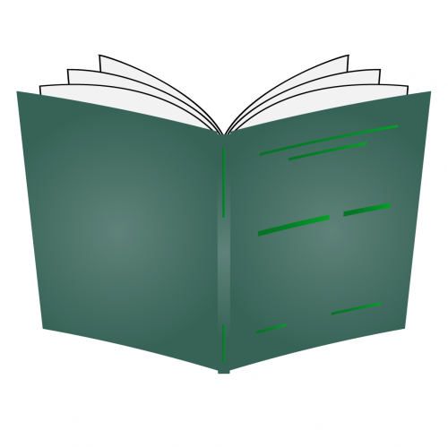 Pevná knižní vazba A4 - základní barvy - Barva desek: Zelená, Barva potisku: Zelená