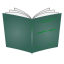 Pevná knižní vazba A4 - základní barvy - Barva desek: Zelená, Barva potisku: Zelená