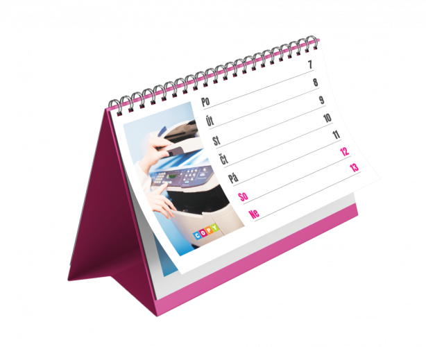 Stolní kalendář - týdenní