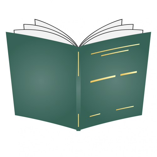 Pevná knižní vazba A4 - základní barvy - Barva desek: Zelená, Barva potisku: Zlatá