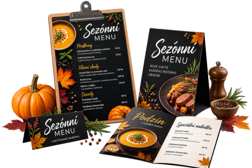 Sezónní menu a měnící se nabídky