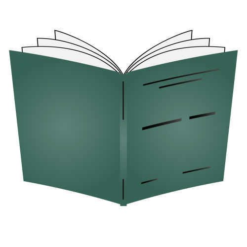 Pevná knižní vazba A4 - základní barvy - Barva desek: Zelená, Barva potisku: Černá