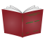 Pevná knižní vazba A4 - základní barvy - Barva desek: Bordó, Barva potisku: Zelená