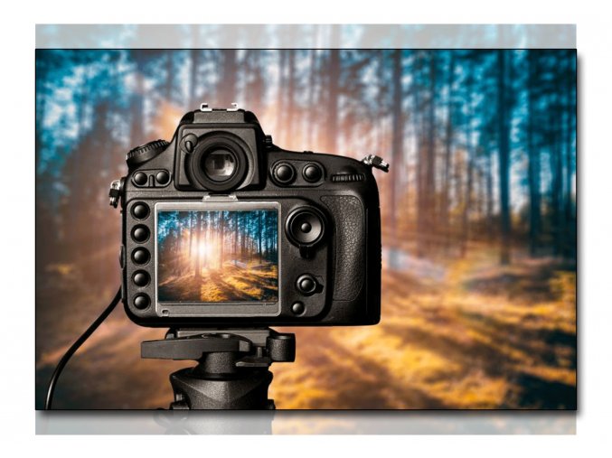 Ukázka fotografie deformované natažením na jiný poměr stran
